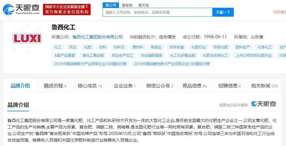 鲁西化工最新公告,鲁西化工最新公告引领行业新风向，鲁西化工最新公告引领行业新趋势